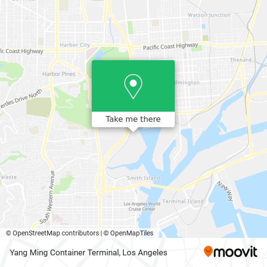 Yang Ming Container Terminal map