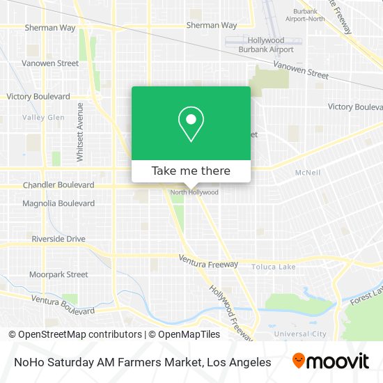 Mapa de NoHo Saturday AM Farmers Market