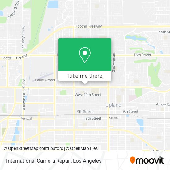 Mapa de International Camera Repair