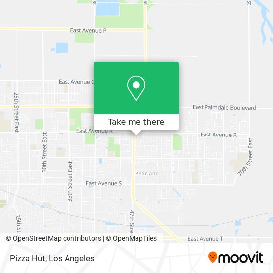 Pizza Hut map