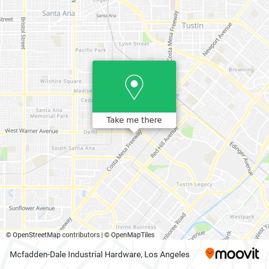 Mcfadden-Dale Industrial Hardware map