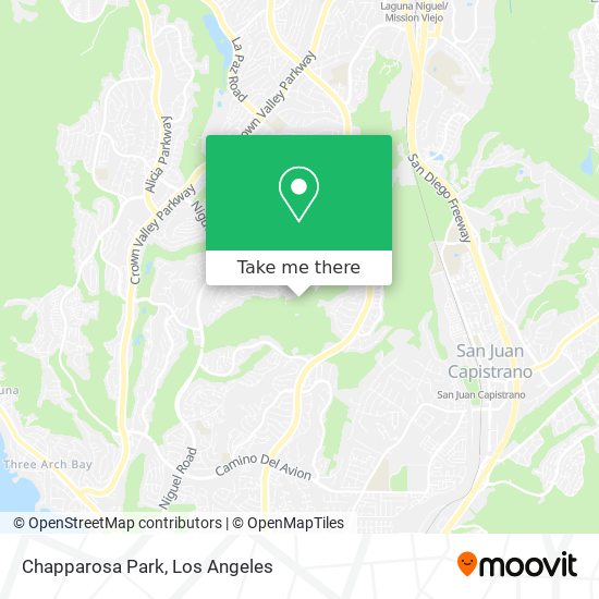 Chapparosa Park map