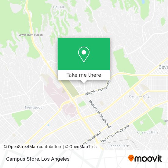 Campus Store map