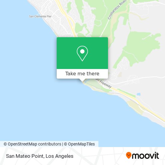Mapa de San Mateo Point