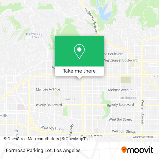 Formosa Parking Lot map