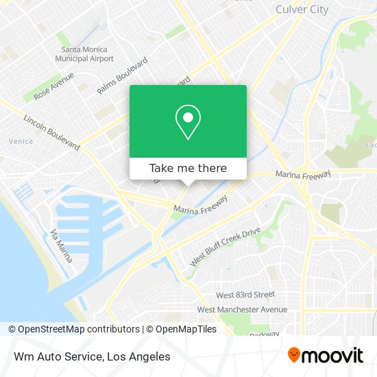 Wm Auto Service map