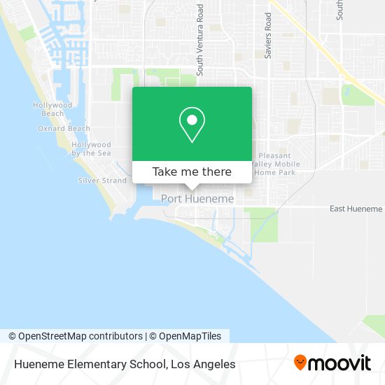 Hueneme Elementary School map