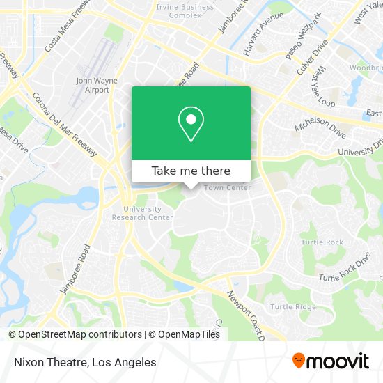 Mapa de Nixon Theatre