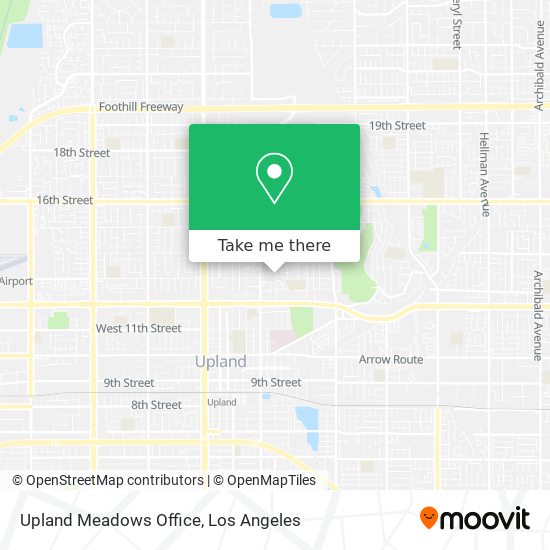 Upland Meadows Office map