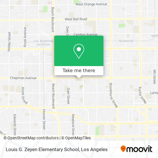 Louis G. Zeyen Elementary School map