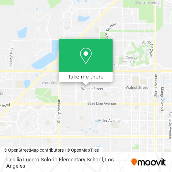 Cecilia Lucero Solorio Elementary School map