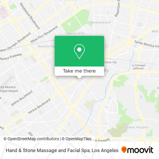 Hand & Stone Massage and Facial Spa map