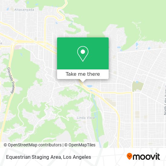 Mapa de Equestrian Staging Area