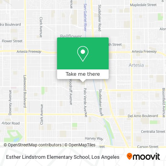 Mapa de Esther Lindstrom Elementary School