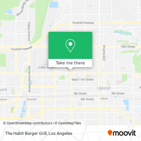 The Habit Burger Grill map