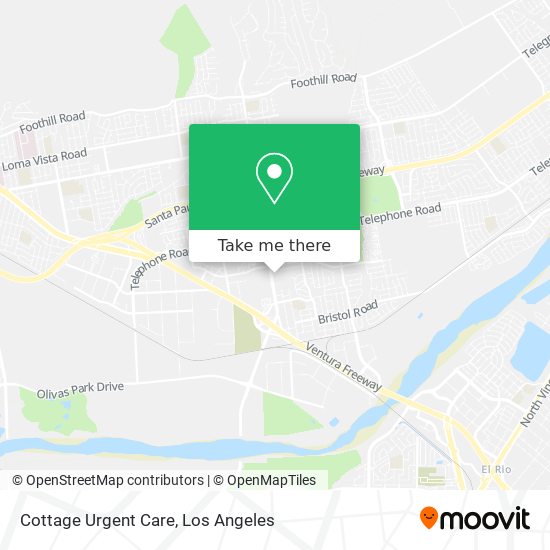 Mapa de Cottage Urgent Care