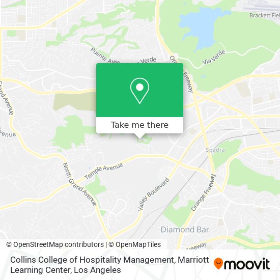 Collins College of Hospitality Management, Marriott Learning Center map
