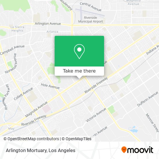 Mapa de Arlington Mortuary