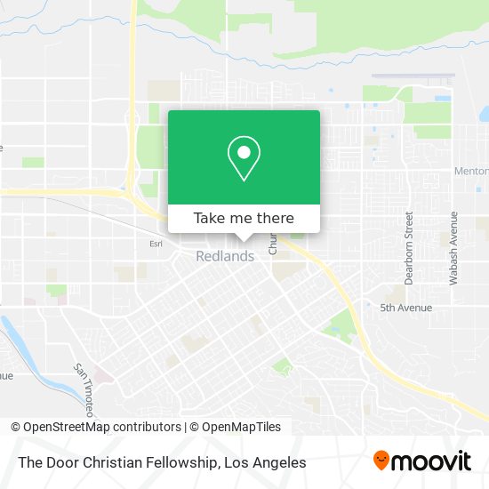 Mapa de The Door Christian Fellowship