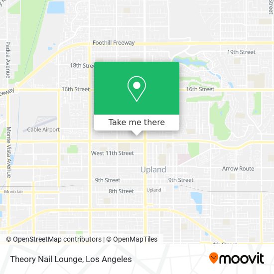 Mapa de Theory Nail Lounge