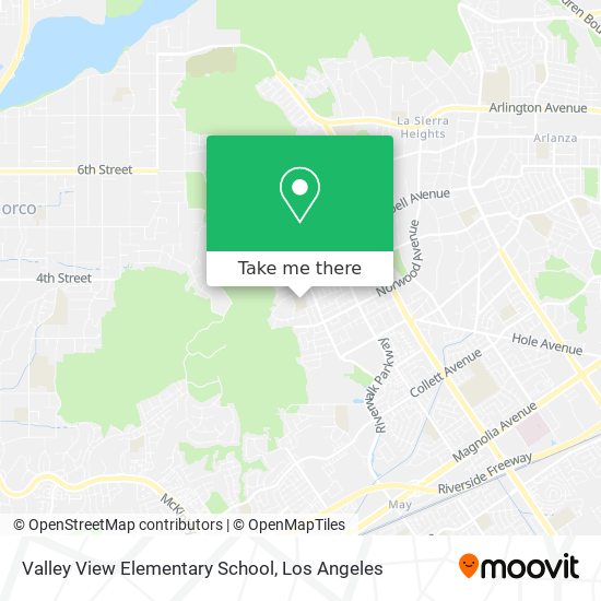 Valley View Elementary School map