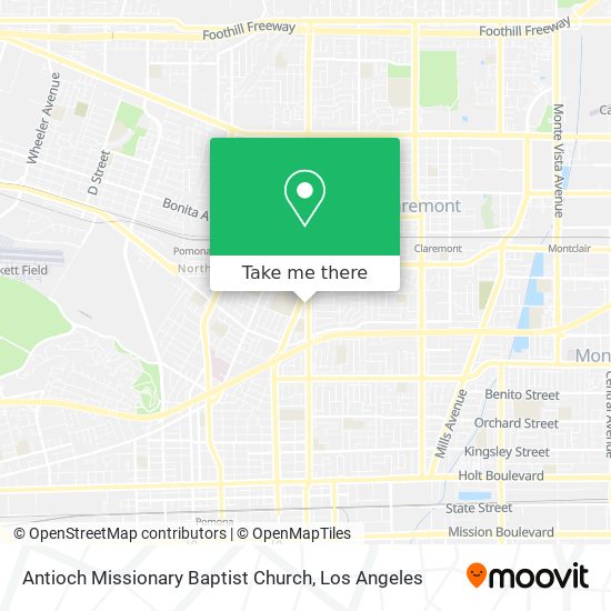 Mapa de Antioch Missionary Baptist Church