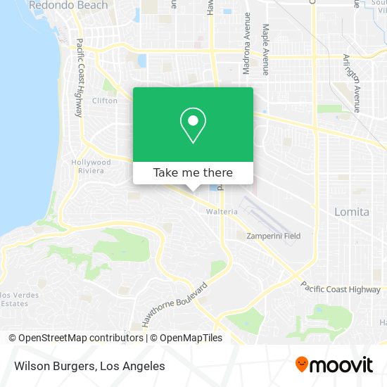 Wilson Burgers map