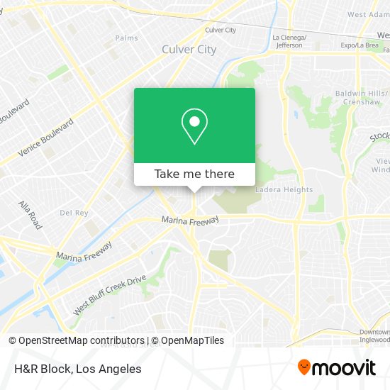 H&R Block map