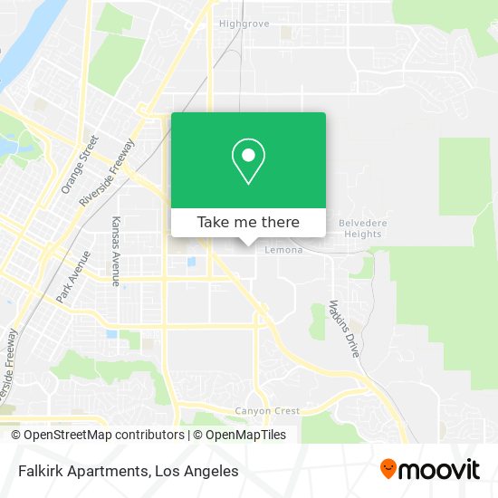 Falkirk Apartments map