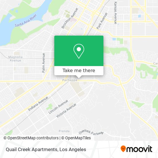 Mapa de Quail Creek Apartments