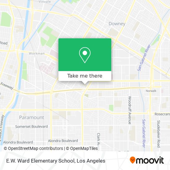 Mapa de E.W. Ward Elementary School