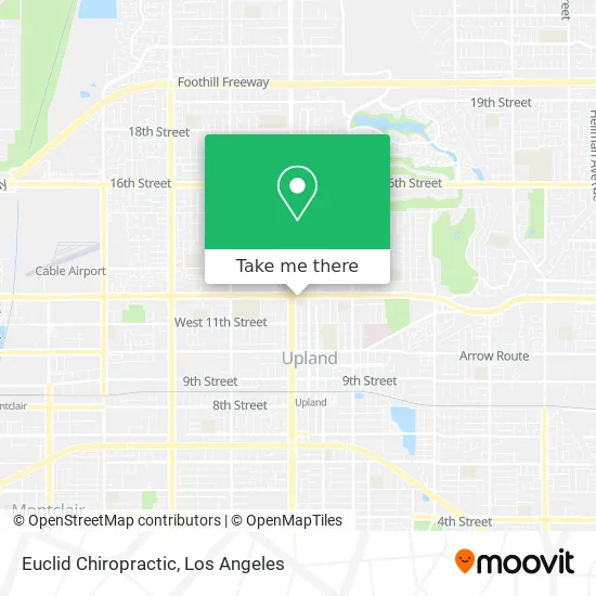 Euclid Chiropractic map