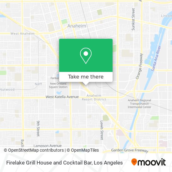 Firelake Grill House and Cocktail Bar map