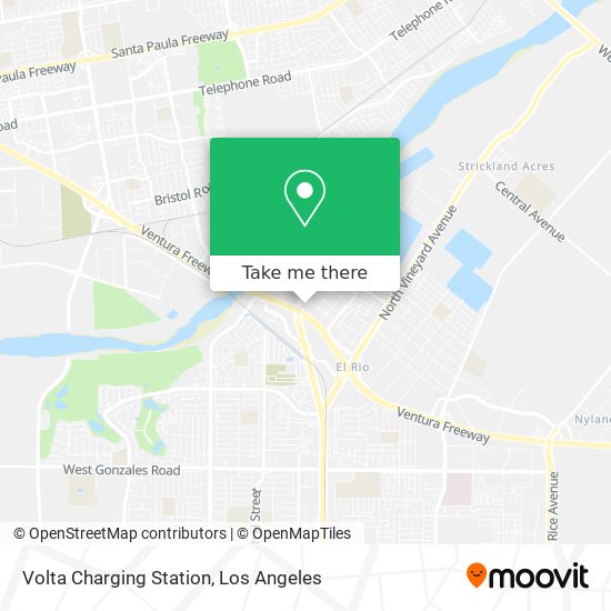 Volta Charging Station map