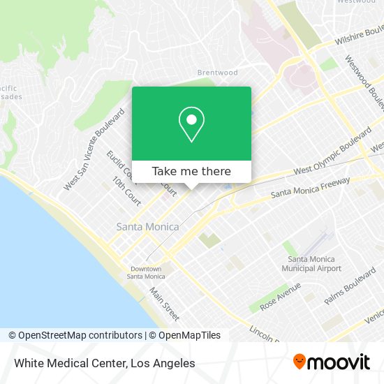 White Medical Center map