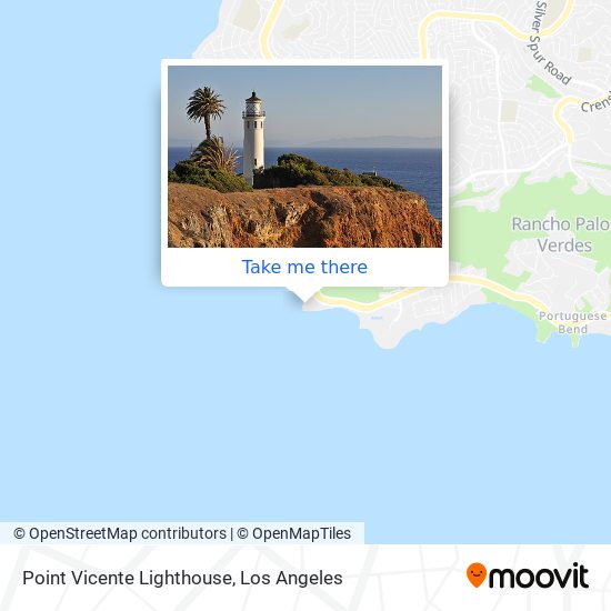 Point Vicente Lighthouse map