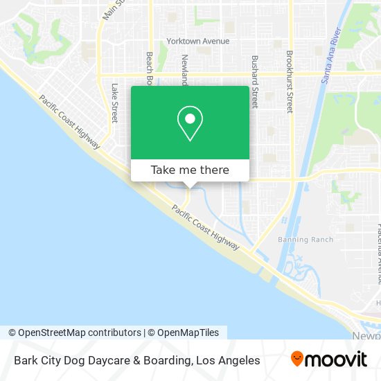 Mapa de Bark City Dog Daycare & Boarding