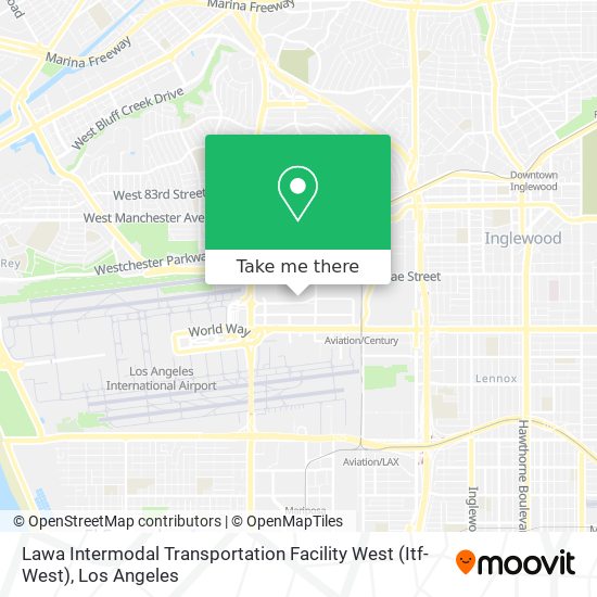 Mapa de Lawa Intermodal Transportation Facility West (Itf-West)