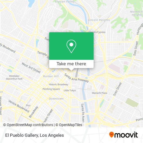 El Pueblo Gallery map