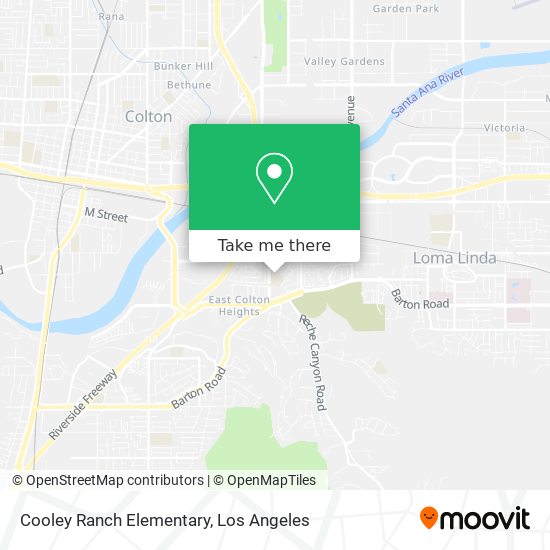 Cooley Ranch Elementary map