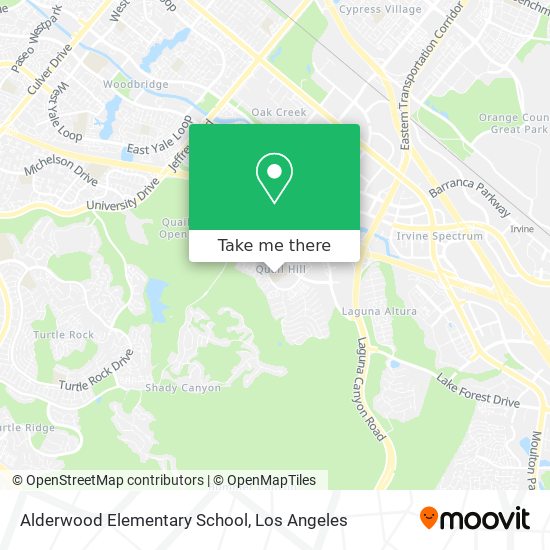 Alderwood Elementary School map