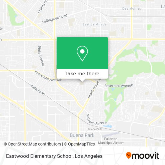 Eastwood Elementary School map