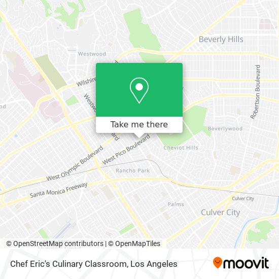 Mapa de Chef Eric's Culinary Classroom