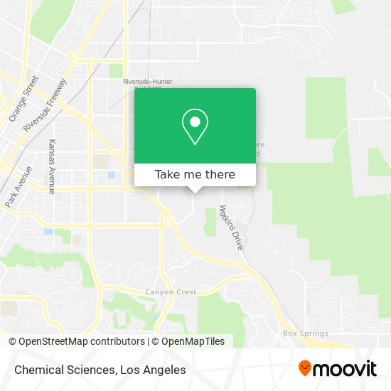 Mapa de Chemical Sciences