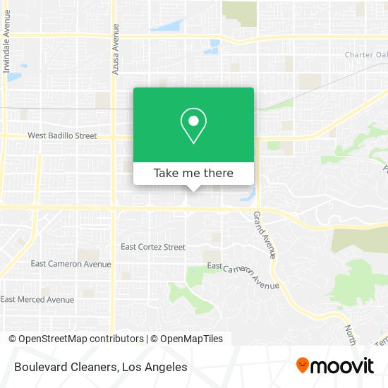 Boulevard Cleaners map
