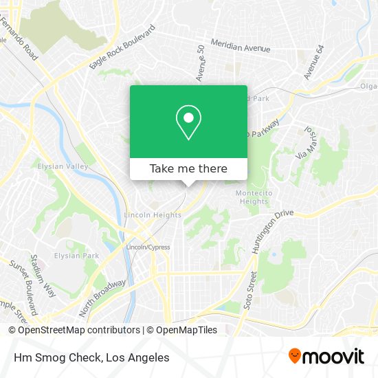 Mapa de Hm Smog Check