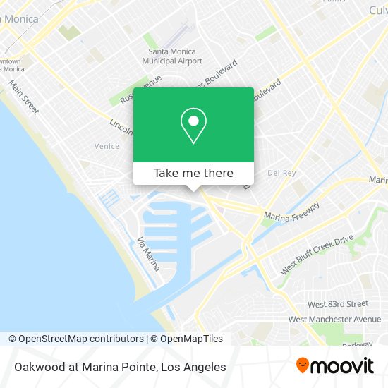 Mapa de Oakwood at Marina Pointe