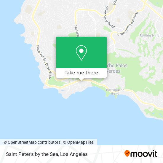 Saint Peter's by the Sea map