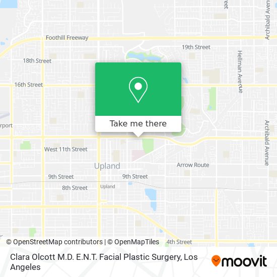 Clara Olcott M.D. E.N.T. Facial Plastic Surgery map