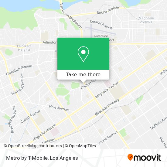 Metro by T-Mobile map